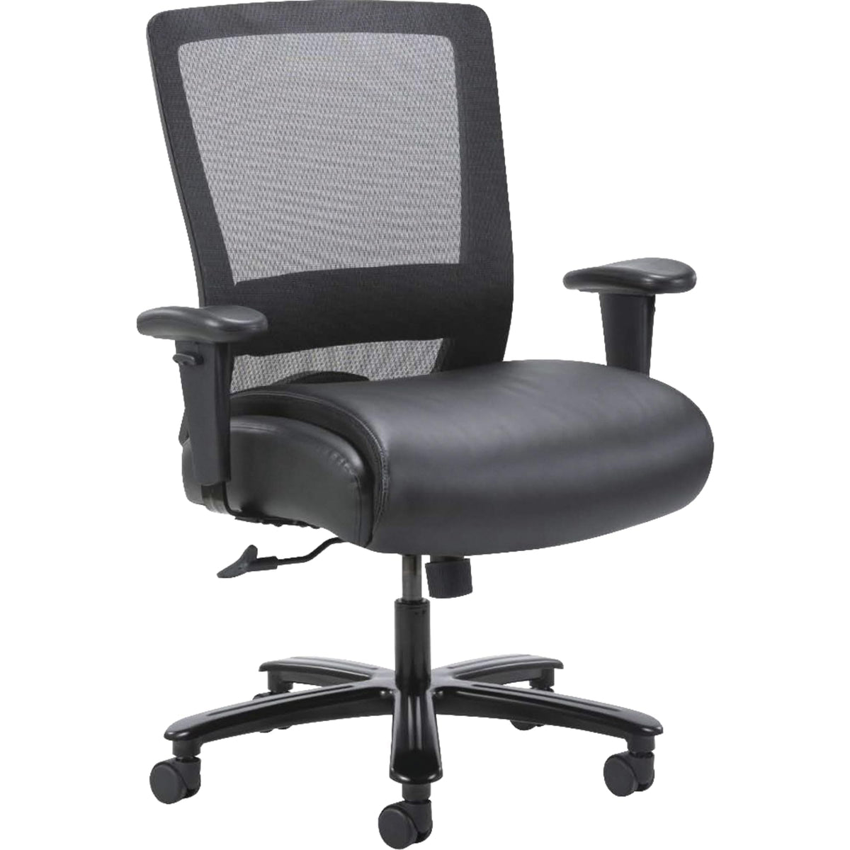 Lorell, Llr03207, Heavy-Duty Black Mesh Task Chair