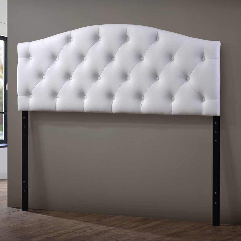 Baxton Studio Myra Headboard, Queen, White