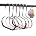Dovbuqu 6 PCS Durable Steel Hangers Maximize Closet Space with Versatile Storage, Hat Hanger Organizer, SpaceSaving Wardrobe So