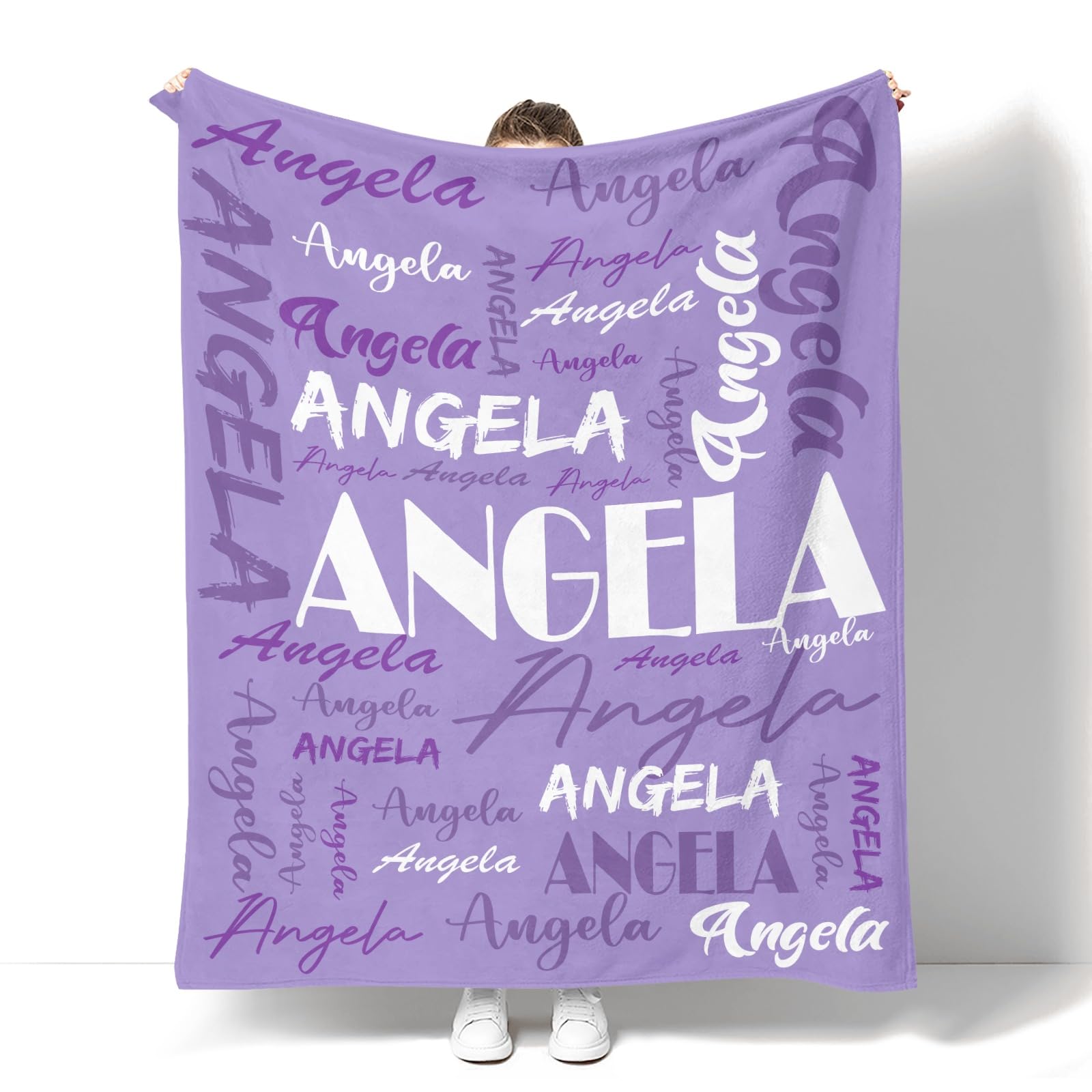 Dr.Tough Personalized Blankets For Kids Adults Personalized Name Blankets Personalized Kids Boys Girls Custom Blanket With Name