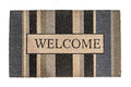 Notrax, Welcome Gray, Vinyl-Backed Natural Coir Doormat, Entry Mat For Indoor Or Outdoor Use, 18'X30', C12 (C12S1830Wg)