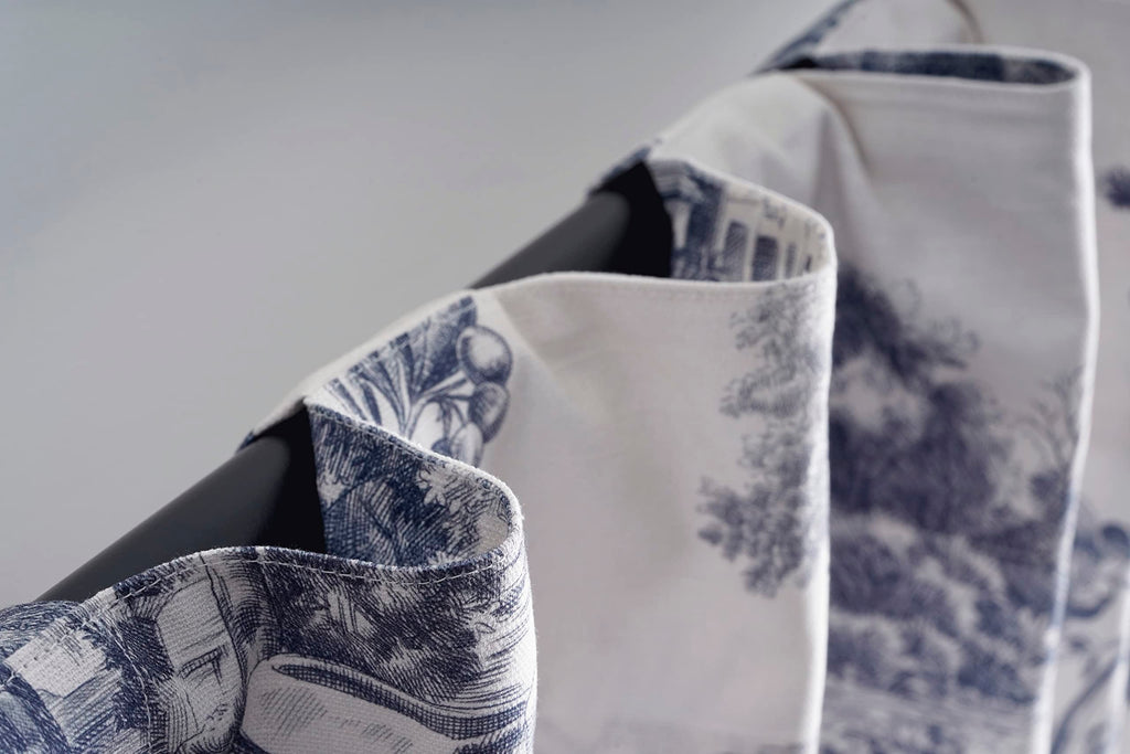 Maison D' Hermine Curtains 100% Cotton Single Panel Curtain 50 Inch X 124 Inch Easy Hanging With A Rod Pocket & Loop For Bathroo