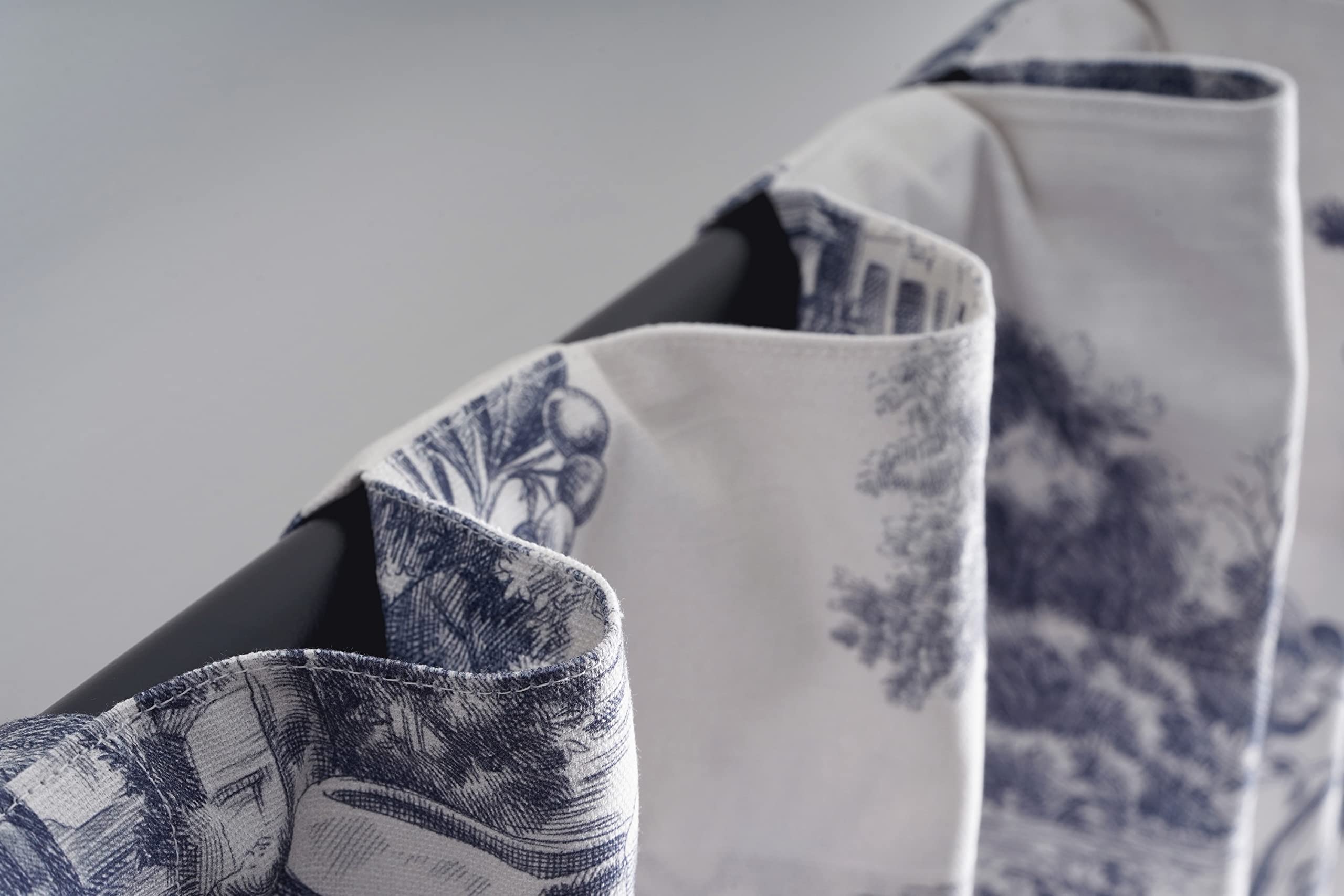 Maison D' Hermine Curtains 100% Cotton Single Panel Curtain 50 Inch X 124 Inch Easy Hanging With A Rod Pocket & Loop For Bathroo