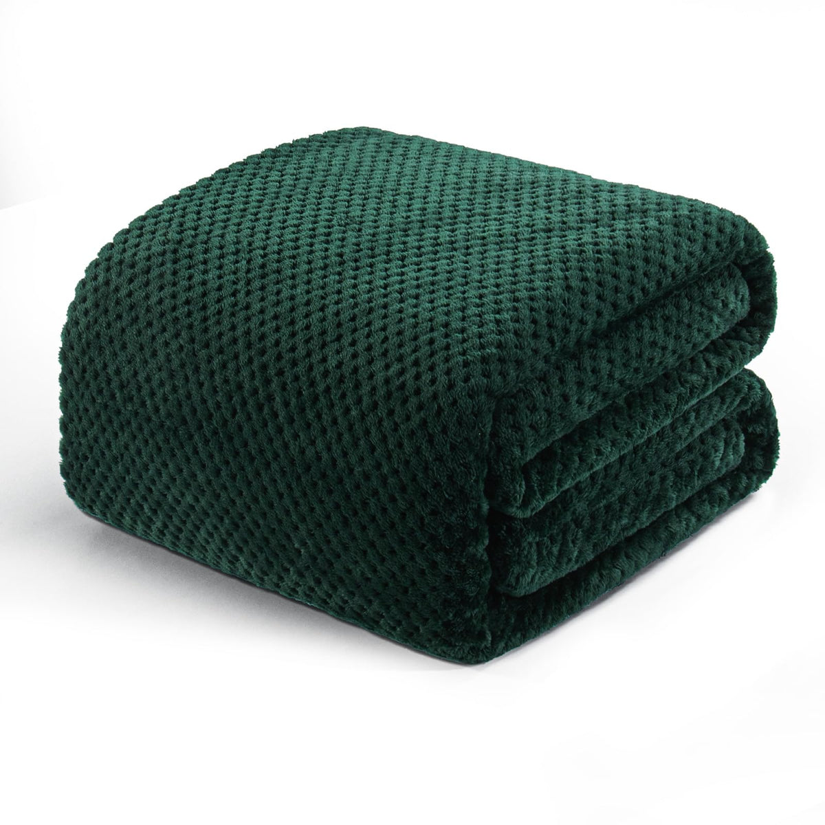 Exclusivo Mezcla Fleece Bed Blanket King Size, Super Soft And Warm Blankets For Couch, Sofa And Bed Waffle Textured, Cozy, Fuzzy