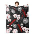 Baseball Blanket For Boys Kids, Baseball Gifts For Boys, Soft Baseball Room Decor Blanket Bedding 40X50 In