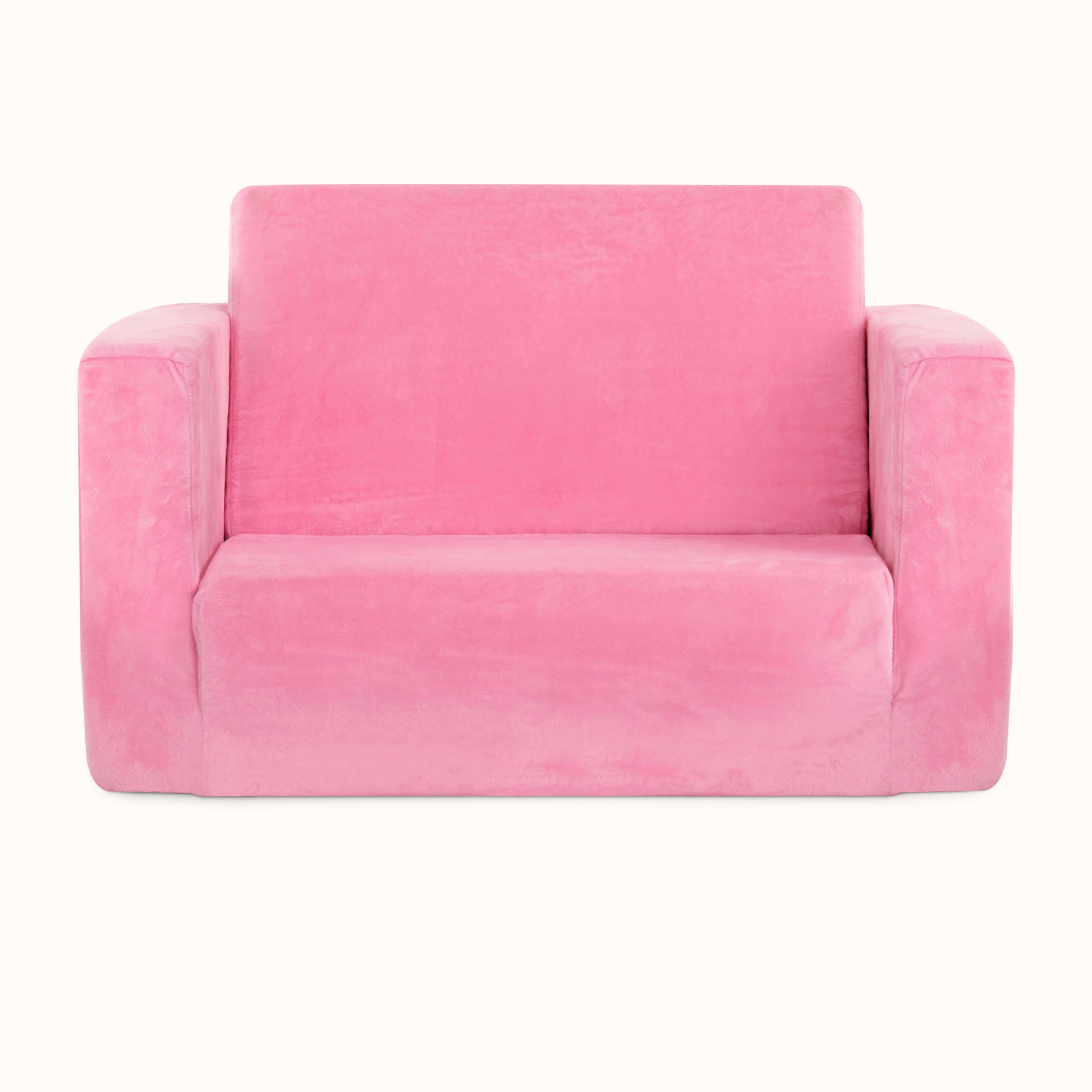 Dream On Me Nestle Kids, Cozy Single Seater, 2-in-1 Convertible Chaise Lounger, High-Density Foam, Sofa Bed Couch, Machine-Washa