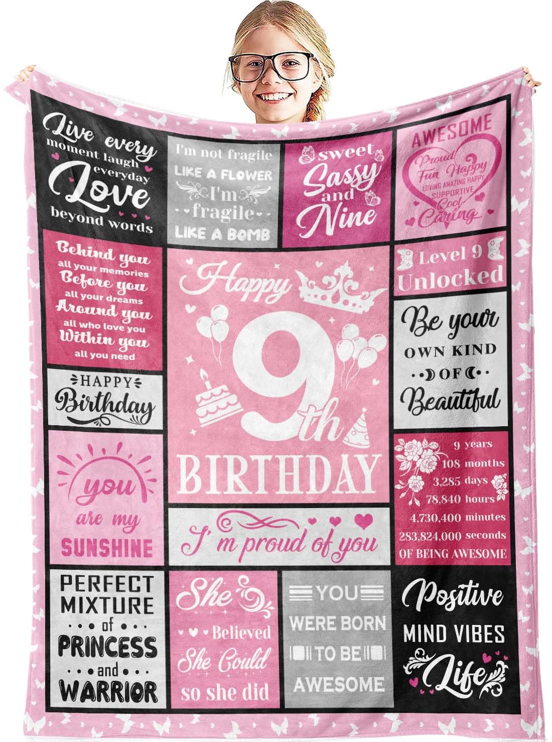 Hocgiwd 9 Year Old Girl Gifts,Gifts For 9 Year Old Girls,9 Year Old Girl Gifts For Birthday, Birthday Gifts For 9 Year Old Girl,