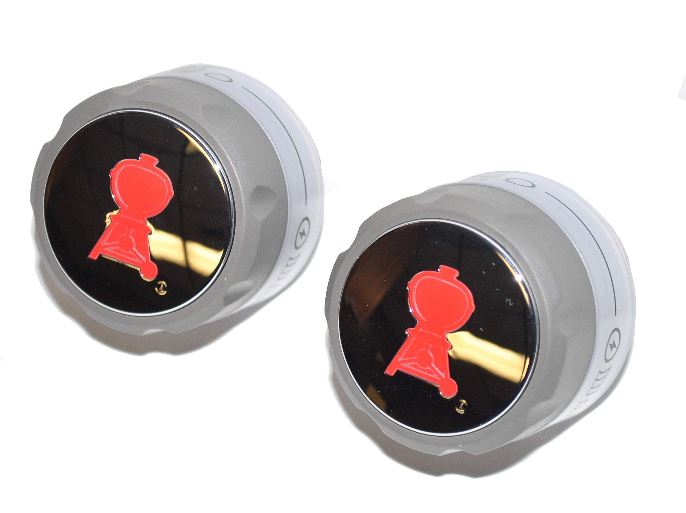 Weber 70867 2-3/8'.Diameter Summit 400/600 Years 2007-2011 2Pk Lighted Knob