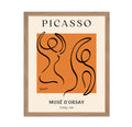 Poster Master Vintage Picasso Poster - Retro Line Figure Print - Line Drawing Art - Minimal Gift for Him, Her, Men, Women - Abst