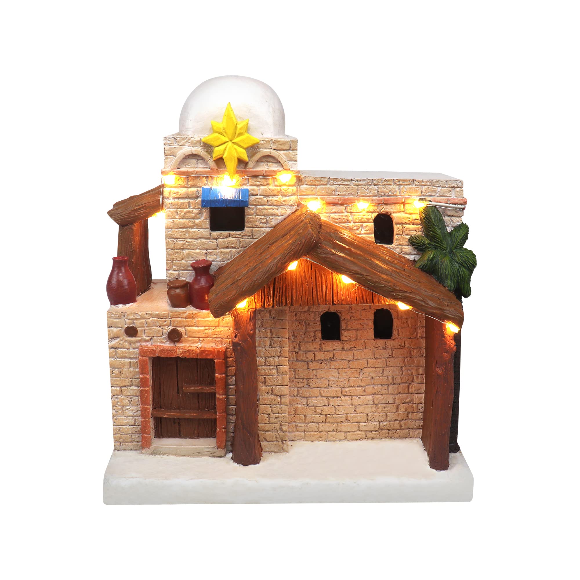 Christmas Nativity Set Lighted Christmas Village Nativity Scene Is A Great Perfect Addition To Your Christmas Indoor Decorations