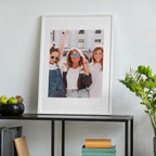 Beyond Your Thoughts 16''X20'' With Matted For 11''X14'' Wood + Glass (Hang/Stand) White Picture Photo Frame Photo For Wall Top-