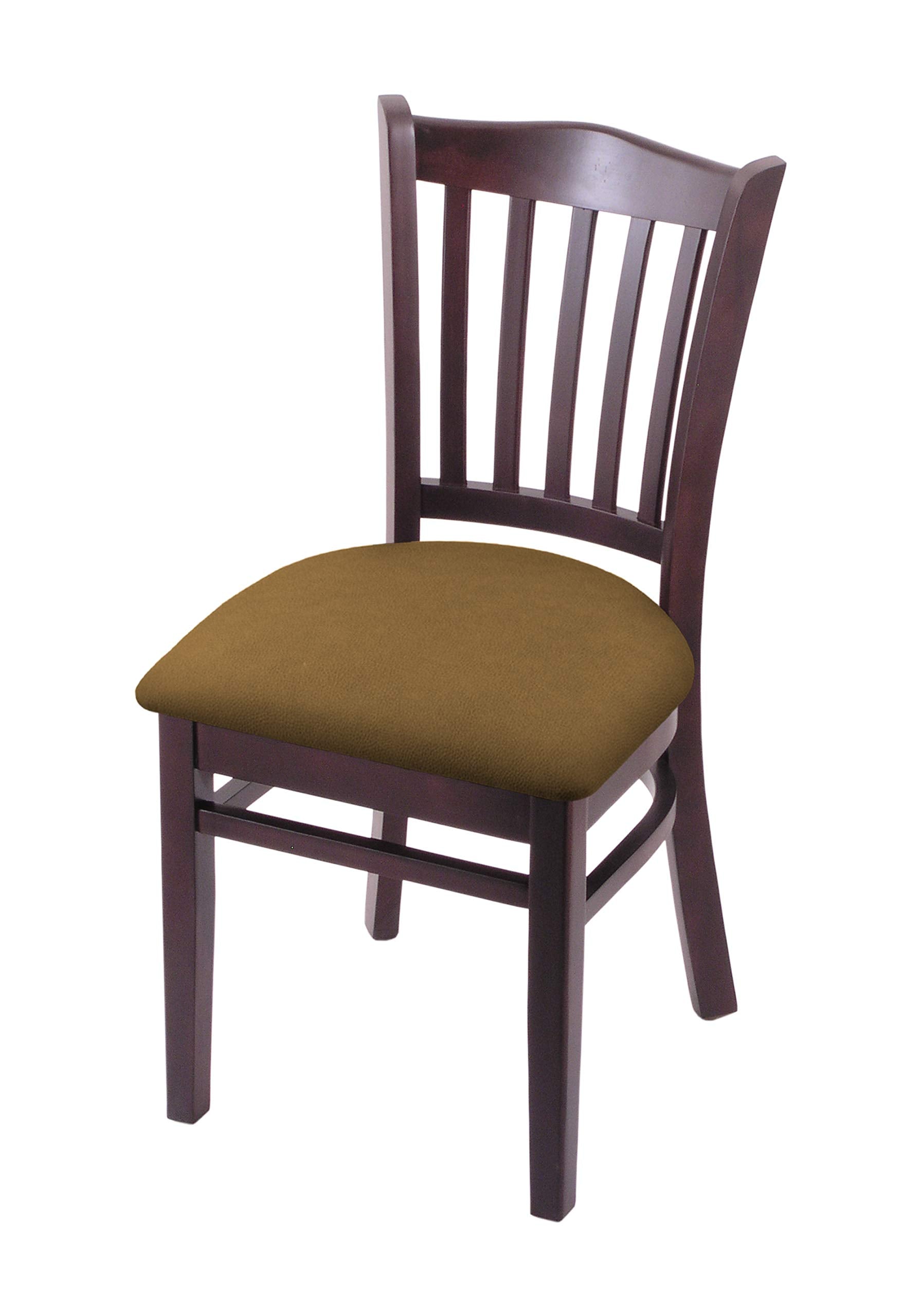 Holland Bar Stool Co. 3120 18 Chair with Dark Cherry Finish and Canter Saddle Seat