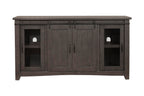 Martin Svensson Home Sierra 65" Solid Wood Tv Stand, Grey