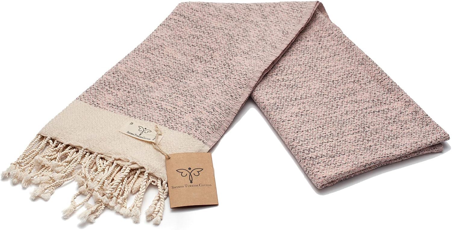 Smyrna Turkish Cotton Bath Towels | Bath Towel 37''X71'' | Versatile Bath Towels For Bathroom, Hotel, Spa, Gym | Ultra Soft, Abs