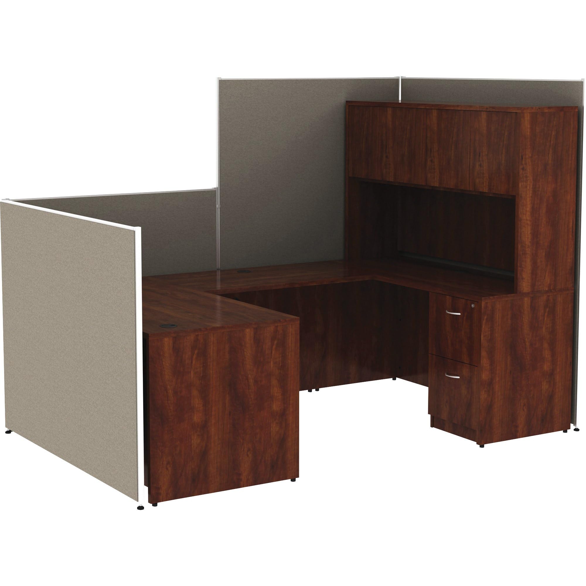 48" Width x 48" Height - Fabric, Steel - Gray-90266-Furniture