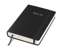 Wykeham'S Executive 2025-26 Daily Journal Planner - Customization Available - Mid-Year Academic Diary (Black, 8.5'  5.5')
