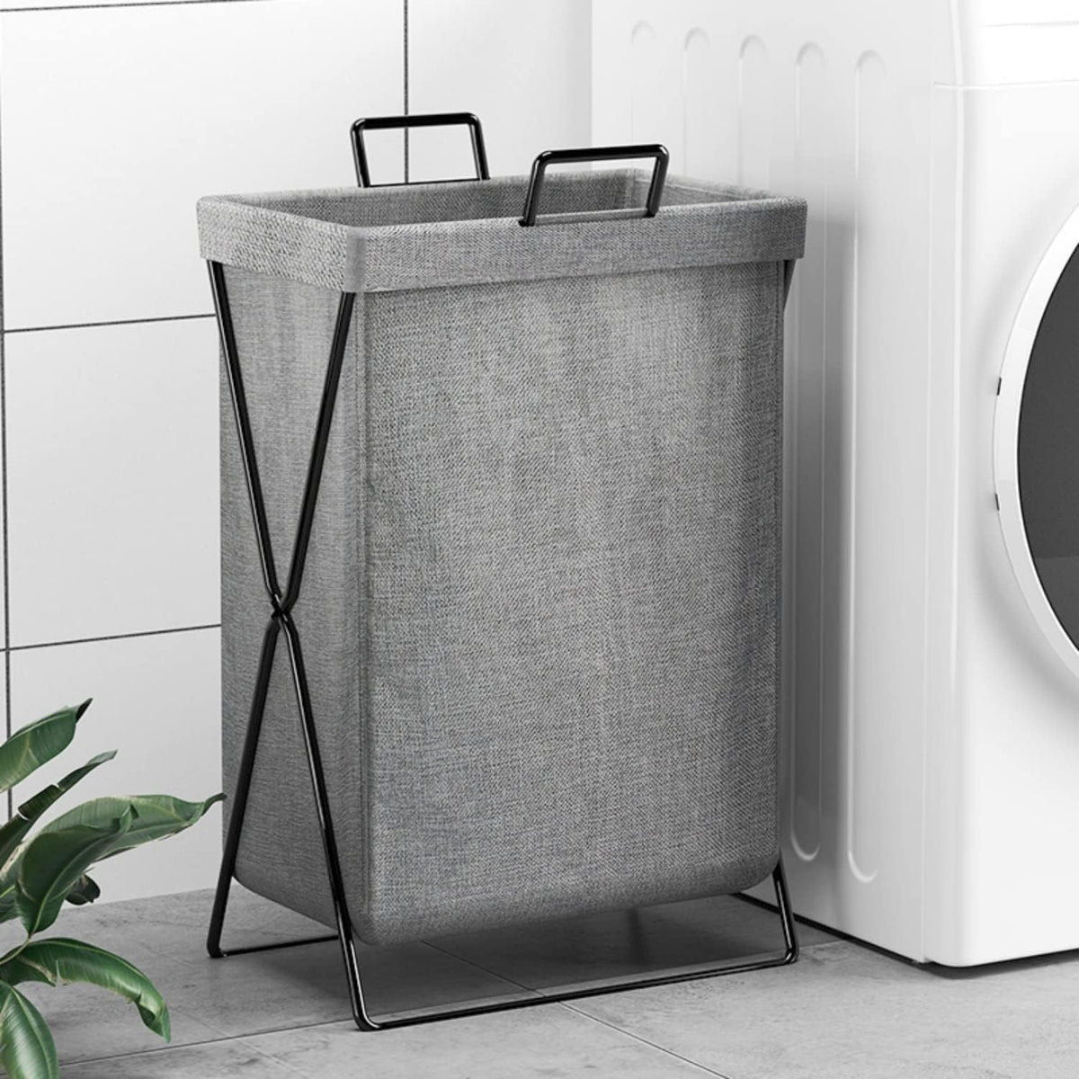 PrettyKrafts 50L Laundry Basket for Clothes | Laundry Bag Foldable | Laundry Bag for Clothes | Clothes Basket for Clothes Storag