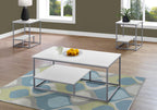 Monarch Specialties TABLE SET One Size WHITE