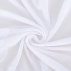 Box Spring Cover Full 2 Pack, Elastic Fabric Wrap Around 4 Sides Bed Skirt, Sleek Alternative For Bed Skirts For Hotel/Home, Fits Box Springs Up To 13”, White