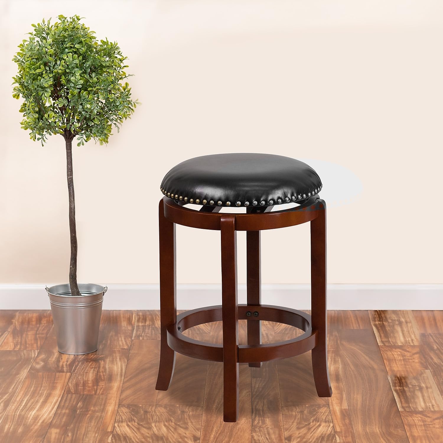 Flash Furniture Margaret 24'' High Backless Counter Height Stool - Thumbnail 2