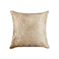 HomeRoots Cowhide, Microsuede, Polyfill 18' x 18' x 5' Natural Torino Cowhide Pillow