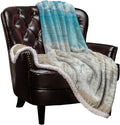 Ocean Sea Sherpa Fleece Blanket Summer Tropical Beach Sea Water Bed Blanket Super Soft Cozy Luxury Blanket 40'X50' - Warm Fuzz