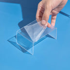 Bycy Clear Acrylic Riser Lot Of 10 For Jewels, Cupcakes, Tea Sets, Clear Cupcake Stand For Small Toys And Cosmetics (10P-2*3*4)