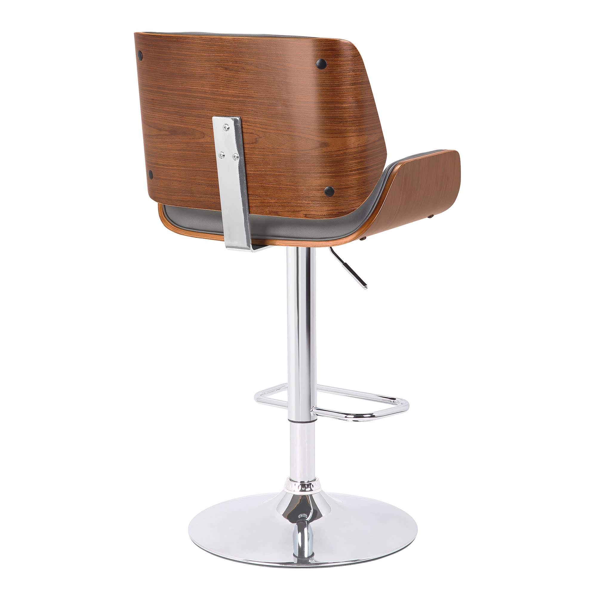 HomeRoots Adjustable Bar Stool - Thumbnail 4