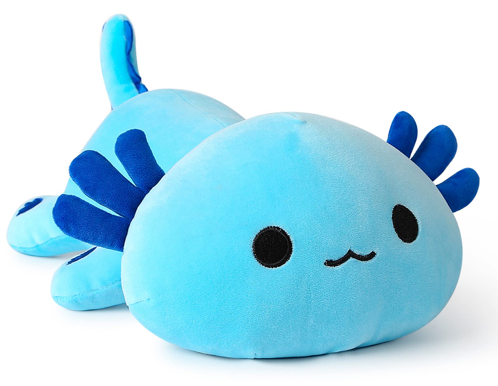 Onsoyours Cute Axolotl Plush, 19 ' Soft Large Stuffed Animal Salamander Big Plush Pillow, Kawaii Plushie Toy For Kids (Blue Axo