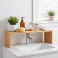 Bamboo over the Sink Shelf, 29.92 x 7.87 x 10.04 Inches, Bamboo Color