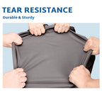 Forspark Patio Furniture Sofa Covers 76W X 32.5D X 33H 3-Seater Inch Outdoor Waterproof Couch Loveseat Bench Cover, Grey