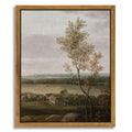 InSimSea Framed Canvas Prints Wall Art Home Decor View of the Country Paintings for Wall Decorations Rustic Wall Decor for Bedro