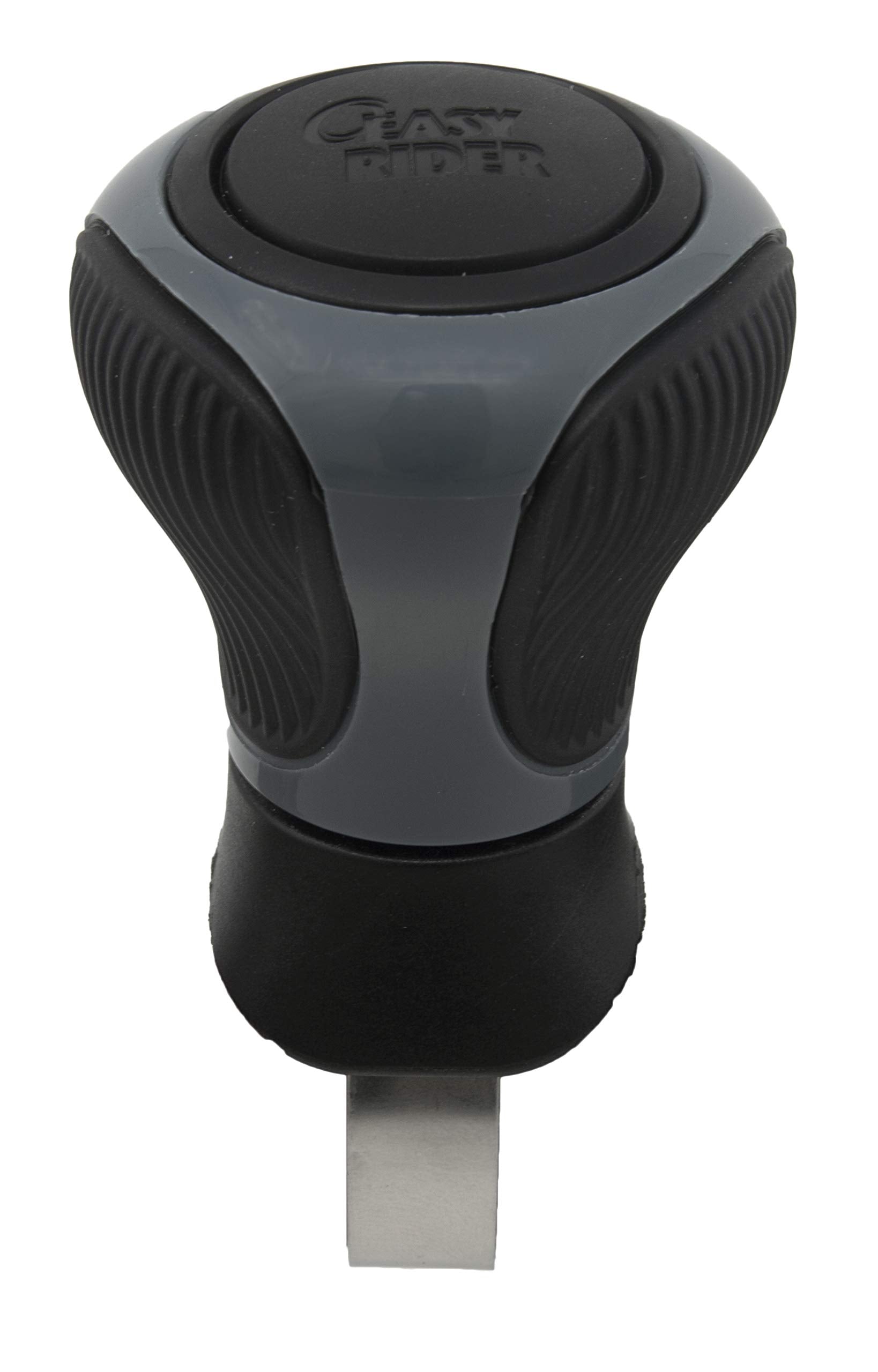 Easy-Rider Tight-Turn Steering Knob For Lawn Mowers And Tractors (Grey)