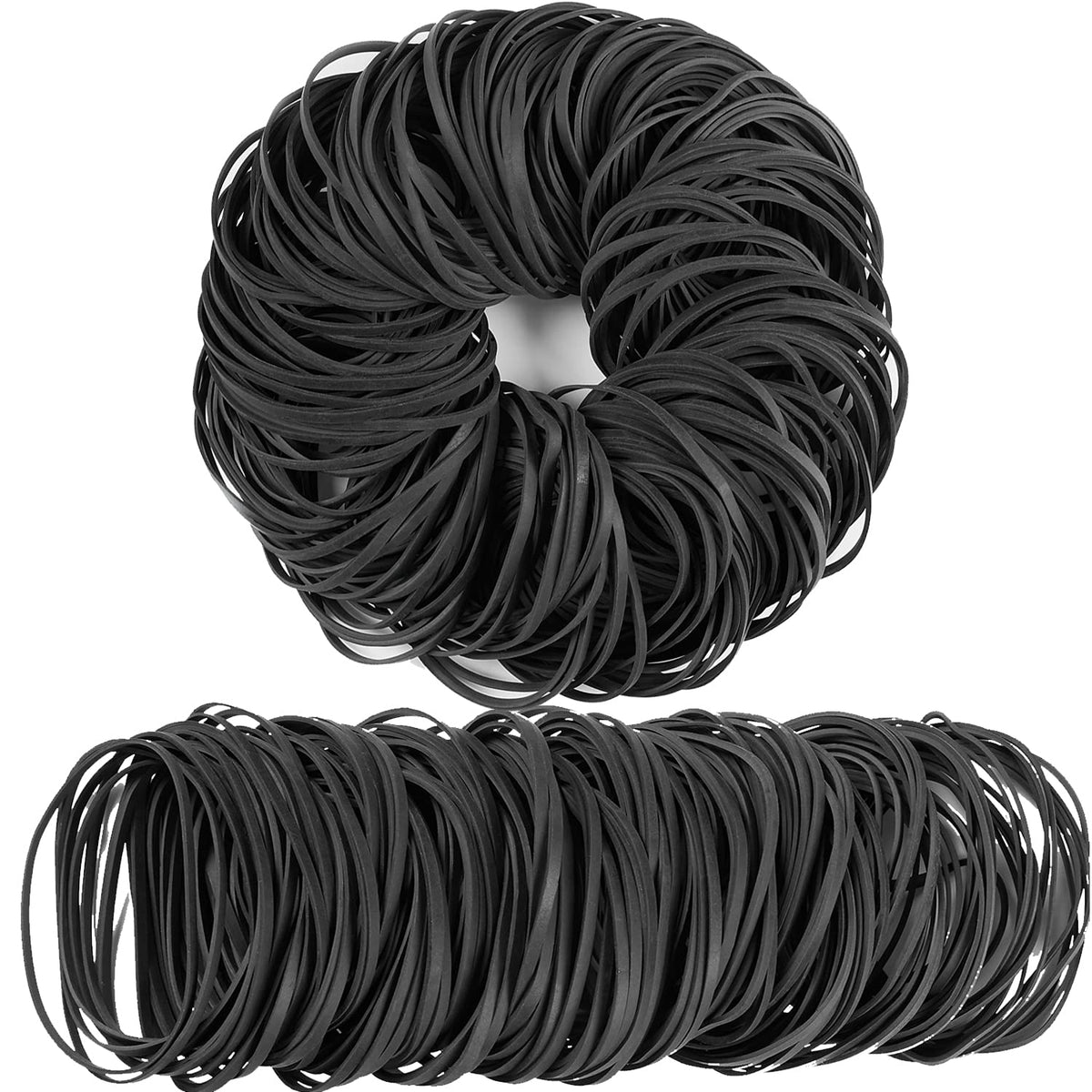 Amuu Rubber Bands Black Tactical Rubber Bands Size 33 Rubber Band 200 Pieces #33 Rubber Band For Office Supply Home Money File F