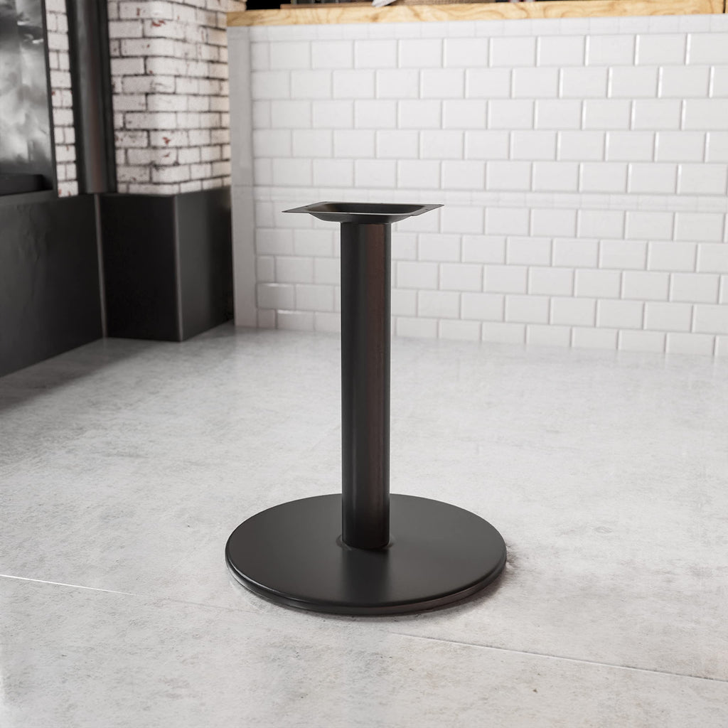 Flash Furniture 24'' Round Restaurant Table Base with 4'' Dia. Table Height Column