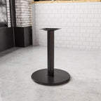 Flash Furniture 24'' Round Restaurant Table Base with 4'' Dia. Table Height Column