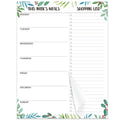 Weekly Meal Planner - Undated Magnetic Notepads With Grocery List, 7' X 9',52 Weeks, Meal Planning Pad For Refrigerator Door W