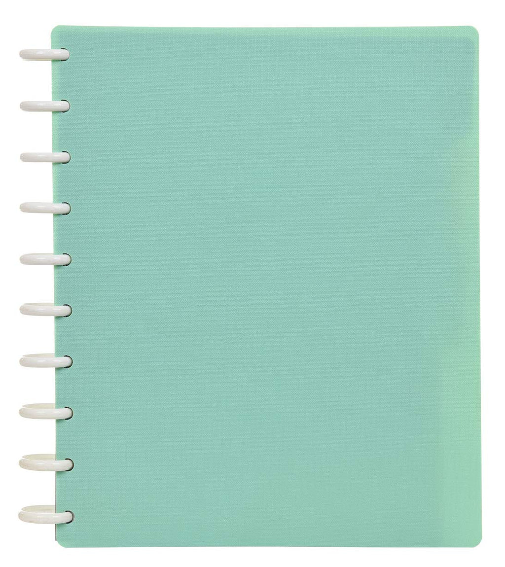 Talia Discbound Notebooks, Planner, Customizable, (Sage Green, Midsize (7.5In X 9.75In))