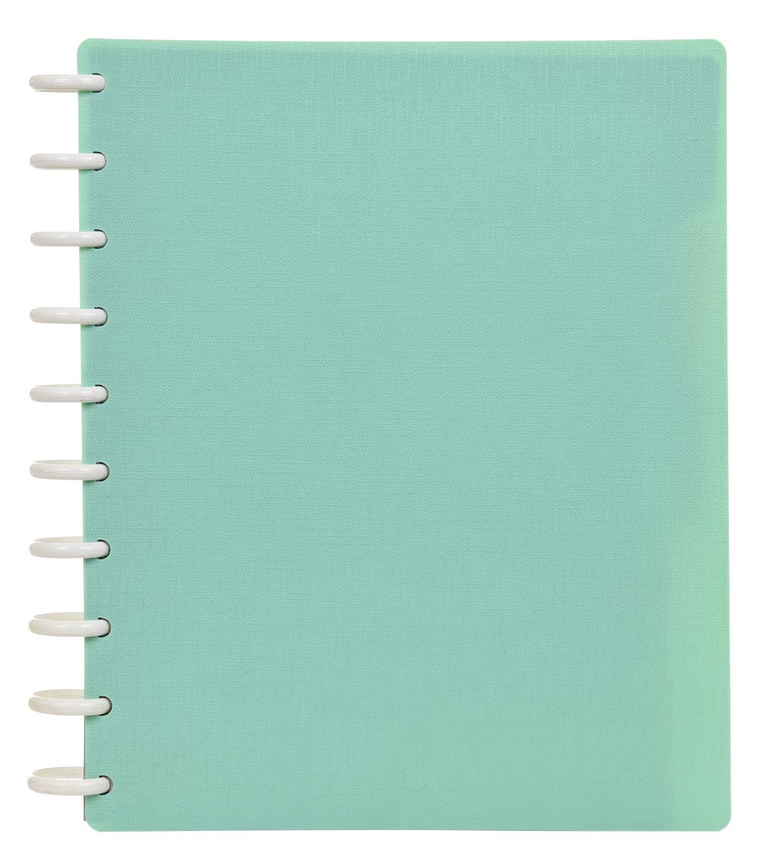 Talia Discbound Notebooks, Planner, Customizable, (Sage Green, Midsize (7.5In X 9.75In))