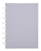 Talia Discbound Notebooks, Planner, Customizable, (Cool Grey, Letter (8.5In X 11In))