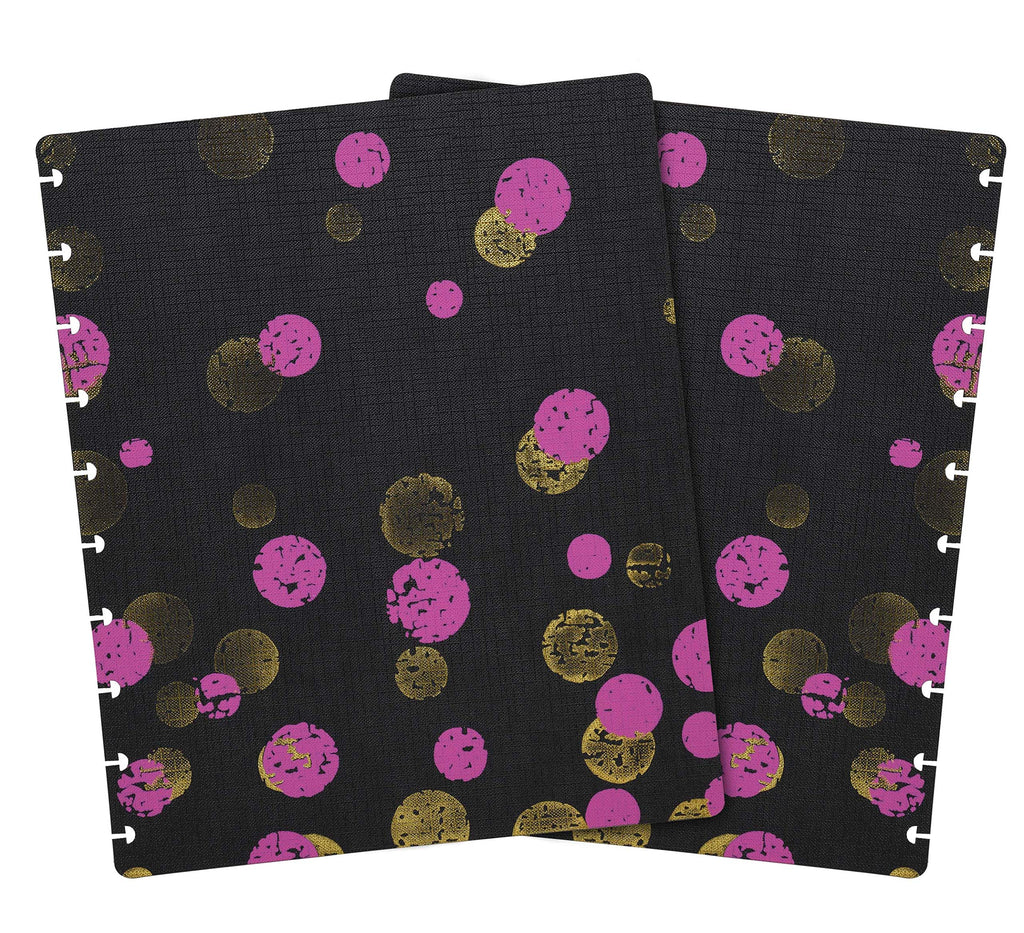 Talia Discbound Notebooks, Planner, Customizable, (Xbounce Maroon, Midsize (7.5In X 9.75In))