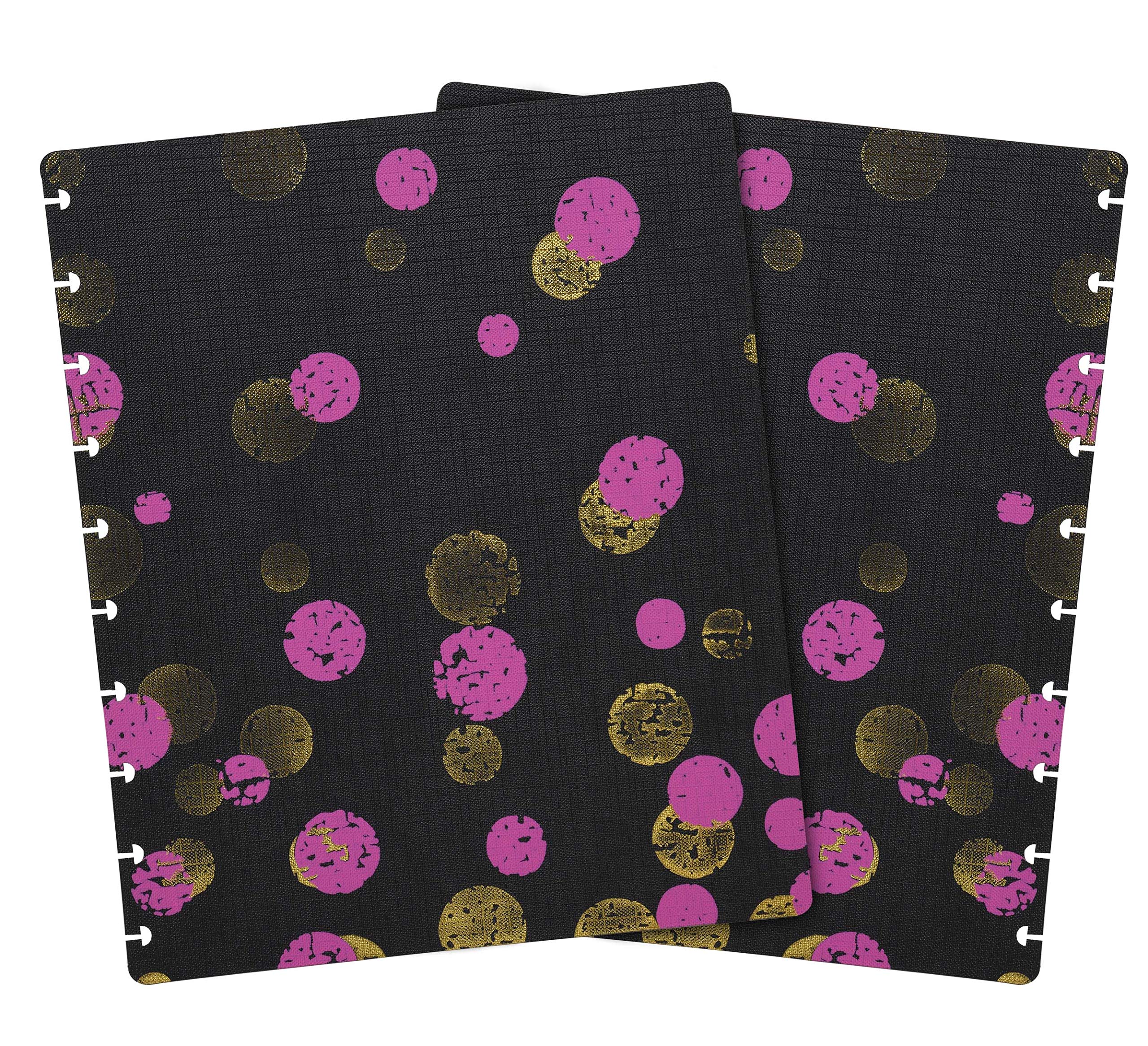 Talia Discbound Notebooks, Planner, Customizable, (Xbounce Maroon, Midsize (7.5In X 9.75In))