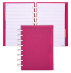 Talia Discbound Notebooks, Planner, Customizable, (Xmarble Flow Taffy, Midsize (7.5In X 9.75In))