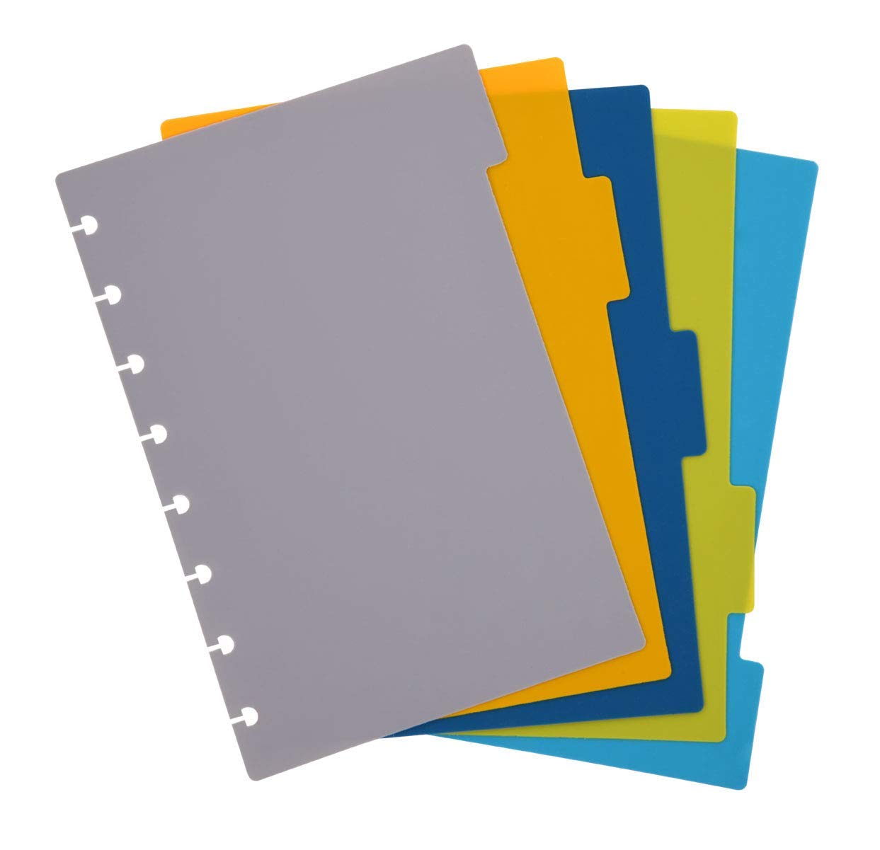 Talia Discbound Notebooks, Planner, Customizable, (Xluxe 2 Sky, Midsize (7.5In X 9.75In))