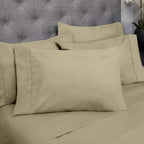 Twin Size Bed Sheets - 4 Piece 1500 Supreme Collection Fine Brushed Microfiber Deep Pocket Twin Sheet Set Bedding - 1 Extra Pillow Cases, Great Value, Twin, Sage