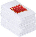 Utopia Kitchen [12 Pack - 28 x 28 Inches White Flour Sack Towels 100% Cotton Tea Towels for Cleaning & Drying - Highly Absorbent