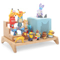 RZYLKA for Tonies Box Organizer 3-Tier Storage Shelf, Magnetic Desktop Storage Rack for Tonie 1/2 Player Tonies Figures Characte