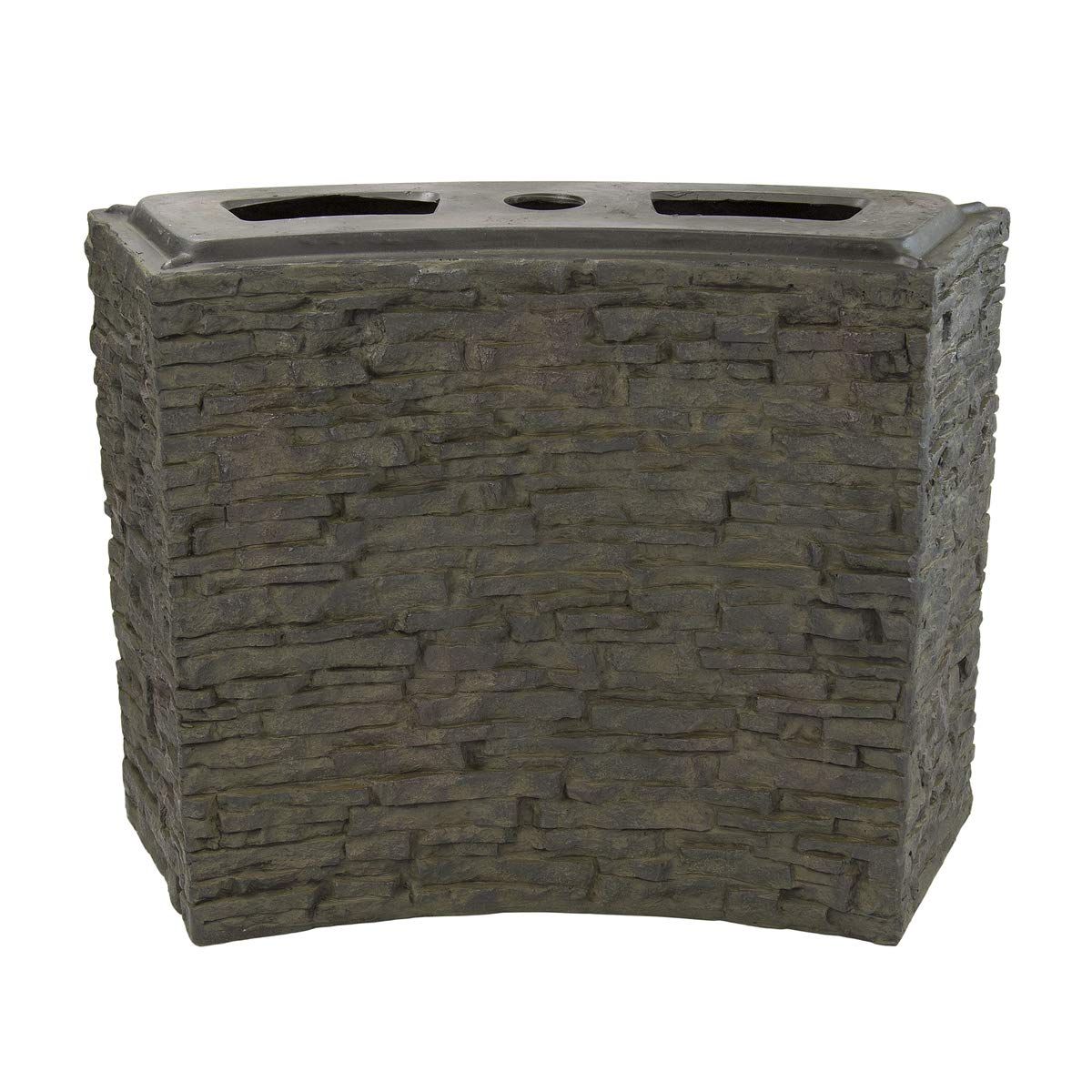 Aquascape 78282 Curved Stacked Slate, Large