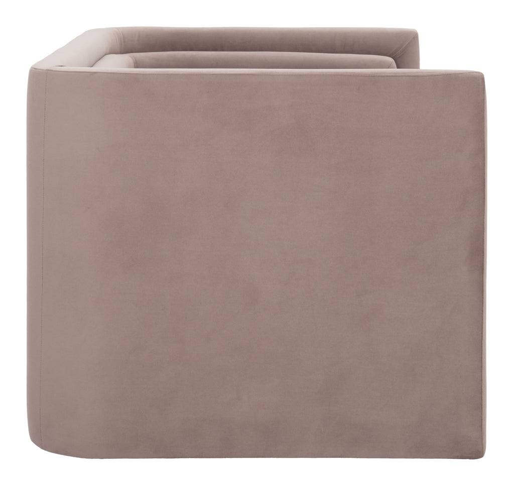 Zuo Trippel Loveseat Taupe