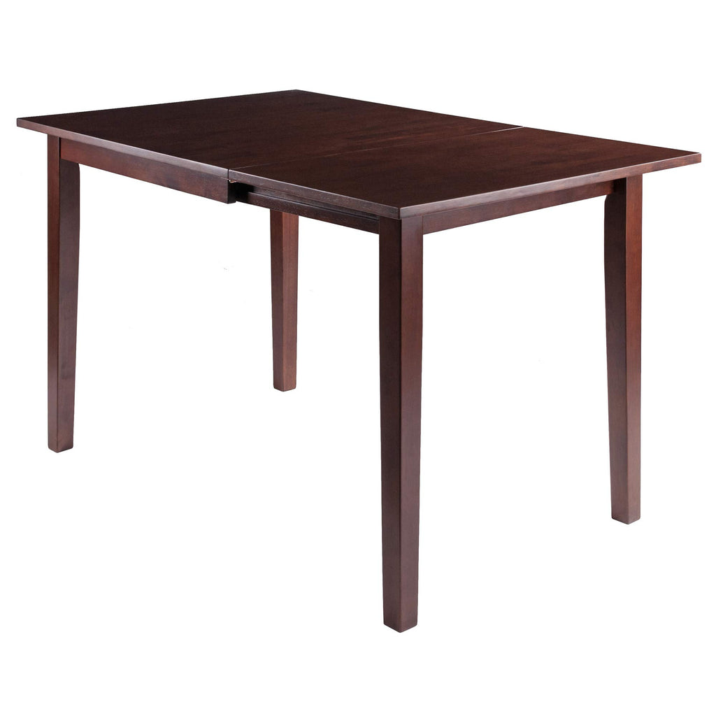 Winsome Wood Perrone 3-Pc Dining Set, Drop Leaf Table & 2 Ladderback Chairs